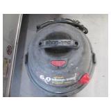 18-gallon wet/dry shop vac on wheel...