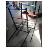 Ladder Ball game set up (structures...