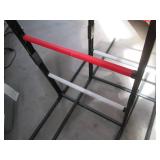 Ladder Ball game set up (structures...