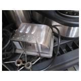 Pot Luck style 3-crock server, beve...