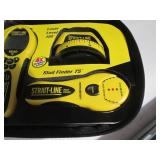 Strait-Line stud finder, laser leve...