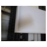 (5) assorted size white Decorative ...