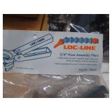 Loc-Line hose assembly and pliers...