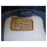 Lot of clear poly-propylene, black ...