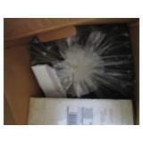 Lot of clear poly-propylene, black ...