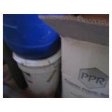 Lot of clear poly-propylene, black ...