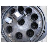 Hydroponic cloning set-up with air ...