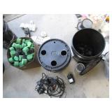 Large lot of hydroponic growing sta...