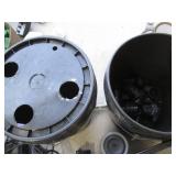 Large lot of hydroponic growing sta...