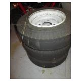 Set of (3) 4.80/400-8 Load Star uti...