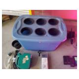 Complete 6 plant air / hydroponic grow kit, 6 position air tank with air