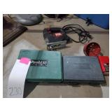 Assorted hole saws and tools