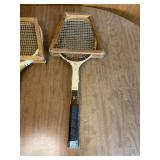 Collection of 3 Vintage Wilson Tennis Rackets