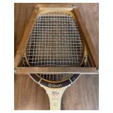 Collection of 3 Vintage Wilson Tennis Rackets