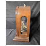 Commodore Quartz Anniversary Mantel Clock in Wooden Case