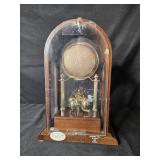 Commodore Quartz Anniversary Mantel Clock in Wooden Case