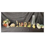 Collection of Easter Decor and Ceramic Display Pieces