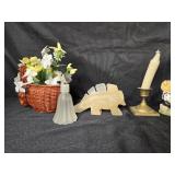 Collection of Easter Decor and Ceramic Display Pieces