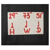 Vintage Twin Bed with Spindle Headboard and Footboard. Inc. Mattress and Linens