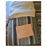 Collection of Linens: Blankets, Towels, and Quilts