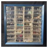 Sewing Accessories Organizer with Buttons and Hooks