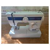 White Heavy Duty Sewing Machine with Accessories
