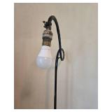 Vintage Floor Lamp with Unique Curved Design