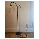 Vintage Floor Lamp with Unique Curved Design