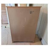 Vintage Wooden 5-Drawer Chest with Carved Details