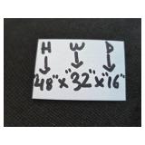 Vintage Wooden 5-Drawer Chest with Carved Details