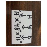 Vintage Upholstered Bench with Brass Legs