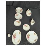 Collection of Vintage Porcelain Plates & Decorative Items