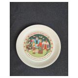 Collection of Vintage Porcelain Plates & Decorative Items