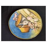 Collection of Vintage Porcelain Plates & Decorative Items