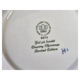 Collection of Vintage Porcelain Plates & Decorative Items