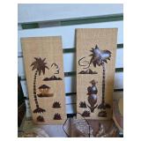 Assorted Home Decor Items with Scenic Wall Art and Holiday Themes