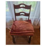 Wooden Dining Chair with Cushion