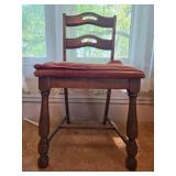 Wooden Dining Chair with Cushion