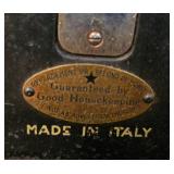 Vintage Necchi-Elna Sewing Machine with Built-in Cabinet