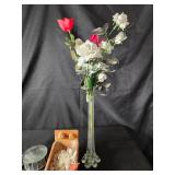 Mixed Collection: Ceramic Vases, Wood Carvings, and Home Decor Items