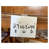 Oak Dining Table with Spindle Back Chairs Set