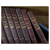 Collection of Encyclopedias and Books Including Britannica and Yearbooks