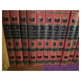 Collection of Encyclopedias and Books Including Britannica and Yearbooks