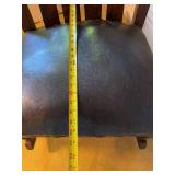 Solid Wood Rocking Chair with Cushioned Seat