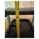 Adjustable Mechanic Creeper Stool with Storage Tray