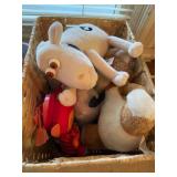 Collection of Wicker Baskets with Household Items