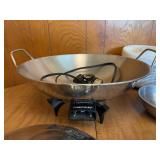 Kitchenware Set with Farberware Electric Skillet, Salad Spinner, and Bowls