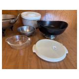 Kitchenware Set with Farberware Electric Skillet, Salad Spinner, and Bowls