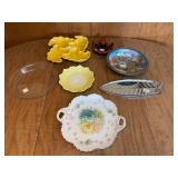 Assorted Set of Decorative Plates and Trays