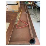 Used Pool Table with Accessories including Balls and Cue